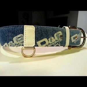 Dolce & Gabbana Denim Belt- D&G NEW!